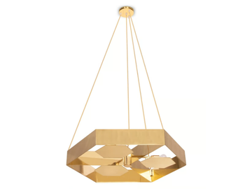 HONEYBEE - LED brass pendant lamp by ROYAL STRANGER - view 2